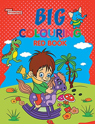 Big Colouring Red Book For 5 To 9 Years Old Kids Fun Activity And Colouring Book For Children