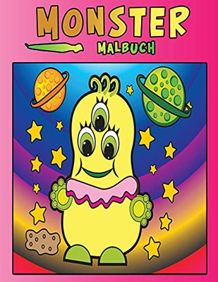 Monster Malbuch: Aktivit?Ñtsbuch F??R Kinder (German Edition)