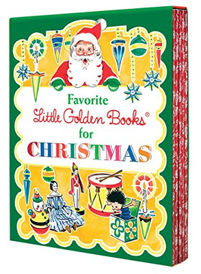 Favorite Little Golden Books For Christmas 5-Book Boxed Set: The Animals' Christmas Eve; The Christmas Story; The Little Christmas Elf; The Night ... The Poky Little Puppy'S First Christmas