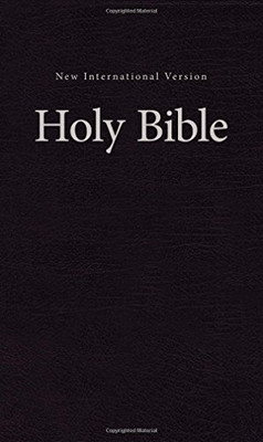 Niv, Value Pew And Worship Bible, Hardcover, Black