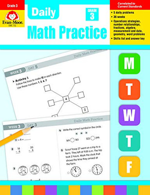 Evan-Moor Daily Math Practice, Grade 3