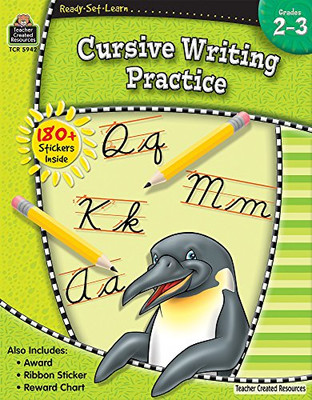 Readyâ¢Setâ¢Learn: Cursive Writing Practice, Grades 2Â3 From Teacher Created Resources (Ready, Set, Learn Series)