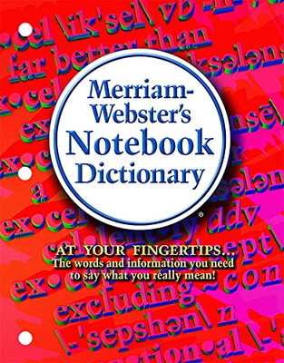 Merriam-Webster English Notebook Dictionary