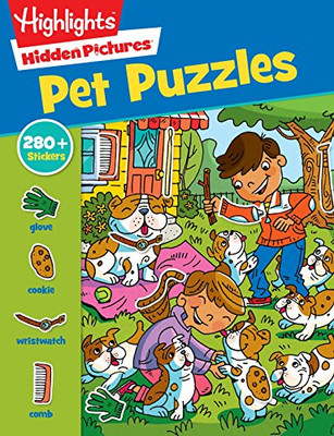 Pet Puzzles (Highlights?äó Sticker Hidden Pictures?«)