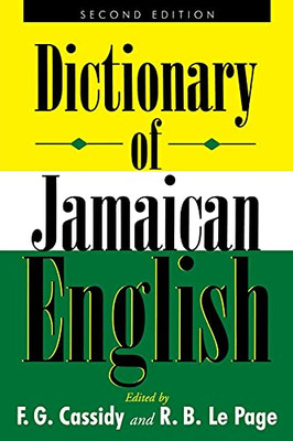 Dictionary Of Jamaican English