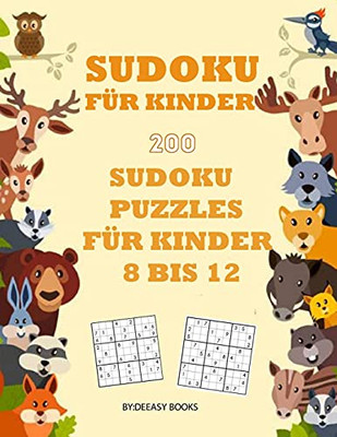 Sudokubuch F??R Kinder (German Edition)