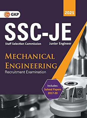 Ssc 2021 Junior Engineers - Mechanical Engineering - Guide