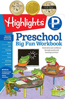 Preschool Big Fun Workbook (Highlights?äó Big Fun Activity Workbooks)