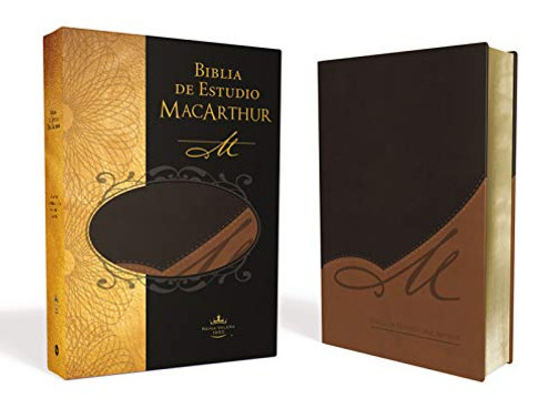Biblia De Estudio Macarthur, Leathersoft, Cafã© (Spanish Edition)