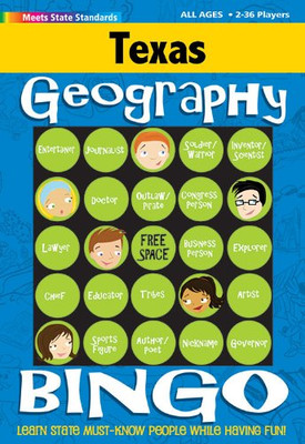 Texas Geography Bingo Game! (Texas Experience)