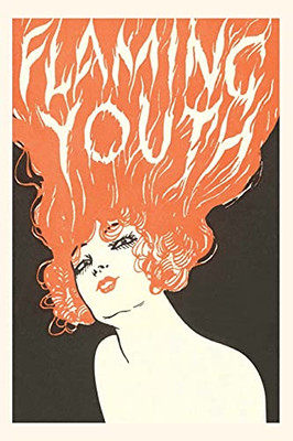 Vintage Journal 'Flaming Youth, ' Woman With Red Hair Poster (Pocket Sized - Found Image Press Journals)