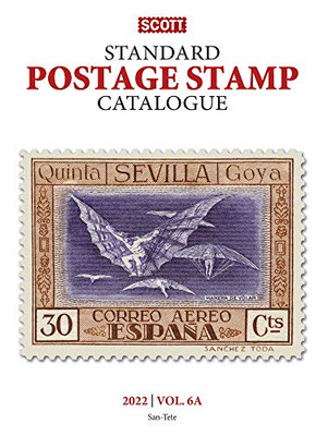 2022 Scott Stamp Postage Catalogue Volume 6: Cover Countries San-Z: Scott Stamp Postage Catalogue Volume 6: Countries San-Z (Scott Stamp Postage Catalogues)