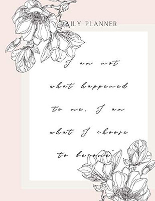 Daily Planner: The Daily Page Notebook Undated Daily Planner And Journal For Women