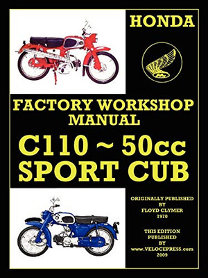 Honda Motorcycles Workshop Manual C110