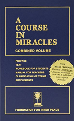 A Course In Miracles: Combined Volume - Hardcover