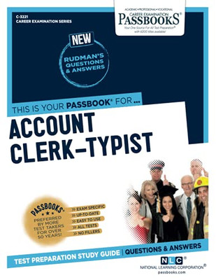 Account Clerk-Typist: Passbooks Study Guide (Career Examination Series)