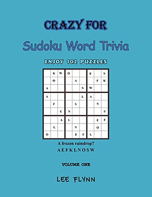 Crazy For Sudoku Word Trivia Volume One