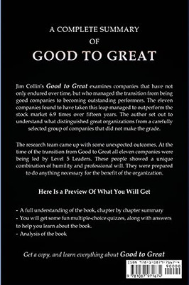 Summary Of Good To Great