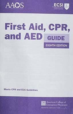 First Aid, Cpr, And Aed Guide