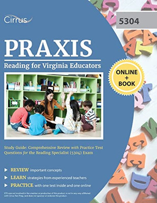 Reading For Virginia Educators Study Guide: Comprehensive Review With Practice Test Questions For The Reading Specialist (5304) Exam