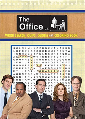 The Office Word Search, Quips, Quotes & Coloring Book (Coloring Book & Word Search)