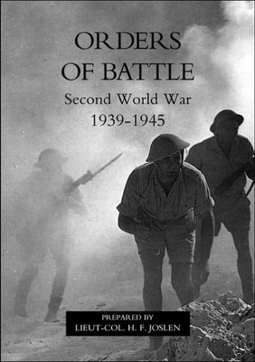 Orders of Battle: Second World War 1939-45
