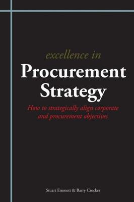 Excellence in Procurement Strategy