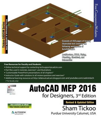 AutoCAD MEP 2016 for Designers, 3rd Edition