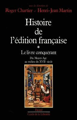 Histoire de l'Ã©dition franÃ§aise