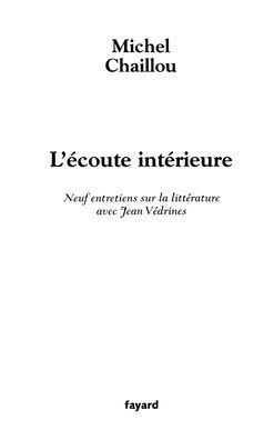 L'écoute intérieure