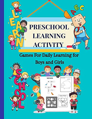 Preschool Learning Activity: Games For Daily Learning For Boys And Girls