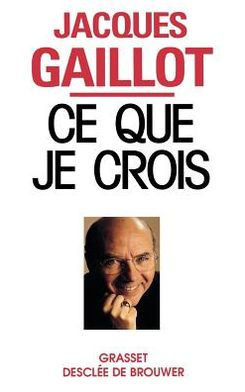 Ce que je crois