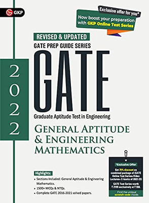 Gate 2022: General Aptitude & Engineering Mathematics - Guide