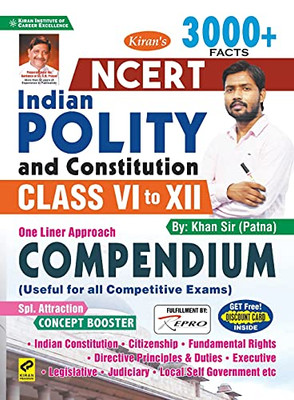 Ncert Indian Polity And Constitution One Liner Compendium