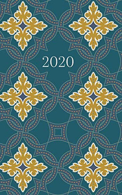 2020 Planner: 2 days per page • Planner • Journal • Diary • Deep Turquoise