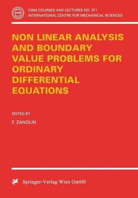 Non Linear Analysis and Boundary Value Problems for Ordinary Differential Equations