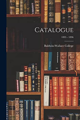 Catalogue; 1895 - 1896