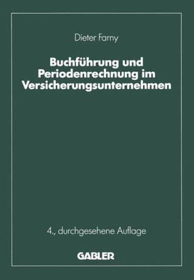 Buchführung Und Periodenrechnung Im Versicherungsunternehmen
