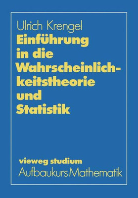 EinfÃ¼hrung in Die Wahrscheinlichkeitstheorie Und Statistik