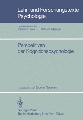 Perspektiven Der Kognitionspsychologie