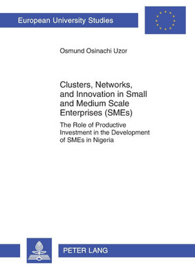 Clusters, Networks, and Innovation in Small and Medium Scale Enterprises (SMEs); The Role of Productive Investment in the Development of SMEs in Niger