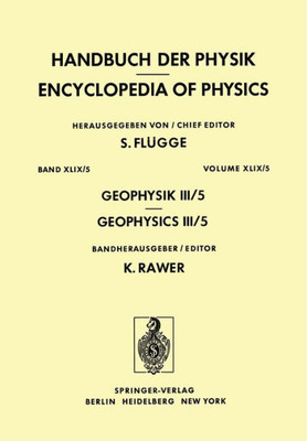 Geophysik III / Geophysics III: Teil V / Part V