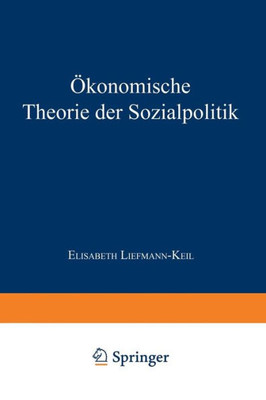 Ökonomische Theorie Der Sozialpolitik