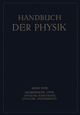Geometrische Optik. Optische Konstante. Optische Instrumente