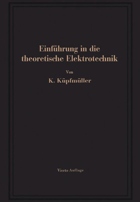 EinfÃ¼hrung in die theoretische Elektrotechnik