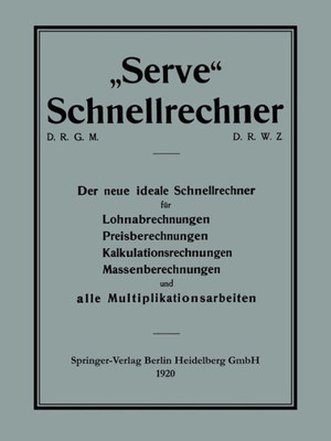""Serve"" Schnellrechner