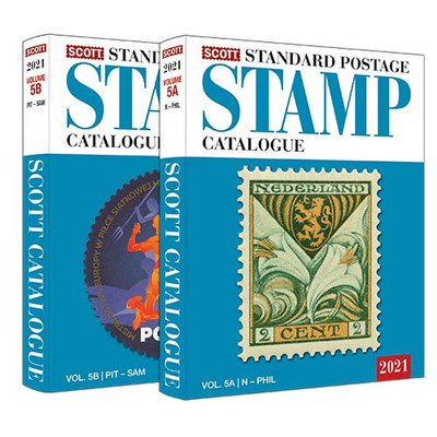 2021 Scott Standard Postage Stamp Catalogue - Volume 5 (N-Sam) (Scott Catalogues)