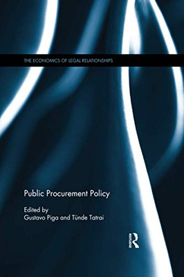 Public Procurement Policy (Economics of Legal Relationships)