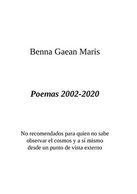 Poemas 2002-2020 (Spanish Edition)