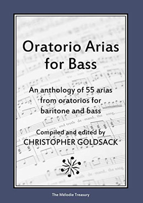 Oratorio Arias for Bass